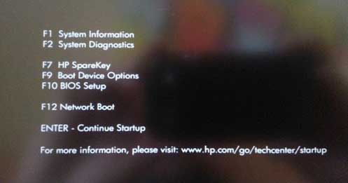 hp-boot-menu