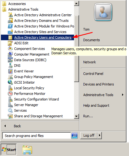 active-directory-users-and-computers