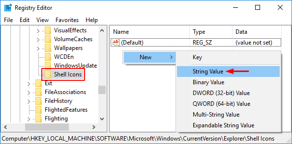 add-string-value