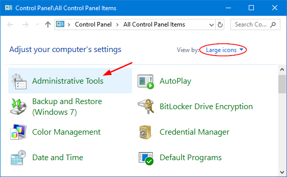 administrative-tools-in-control-panel