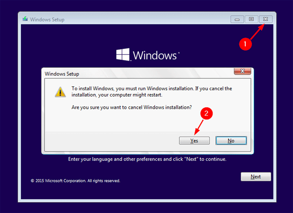 cancel-windows-setup