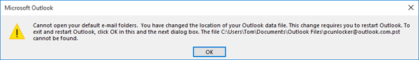 cannot-open-default-pst