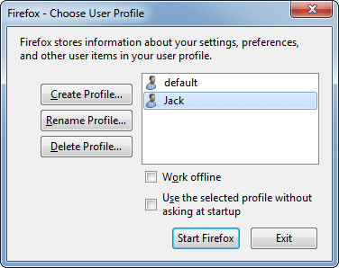 choose-firefox-profile