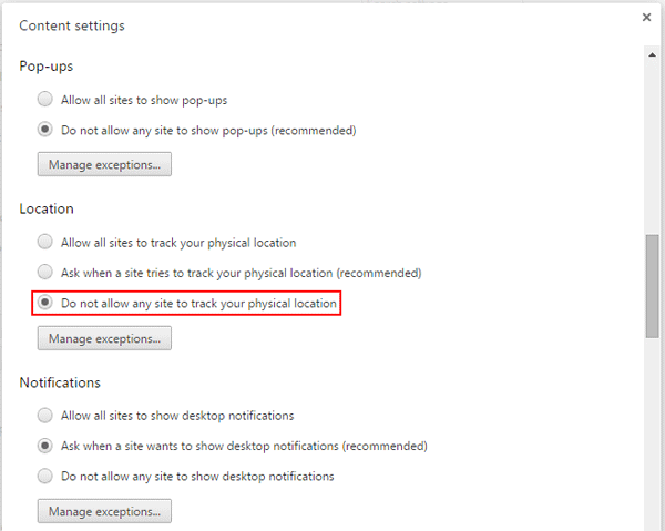 chrome-not-track-physical-location