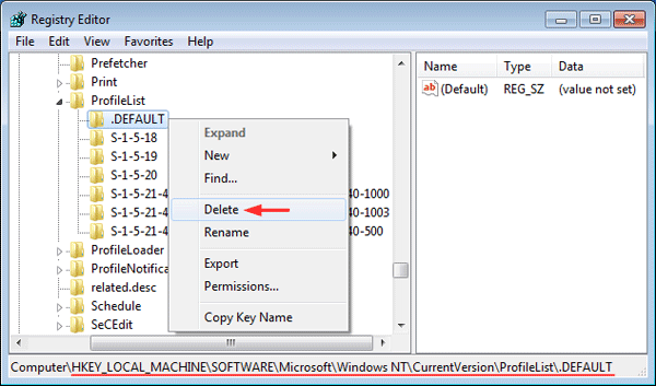 delete-default-profile