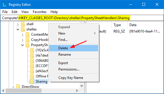 disable-sharing-tab-in-folder-properties