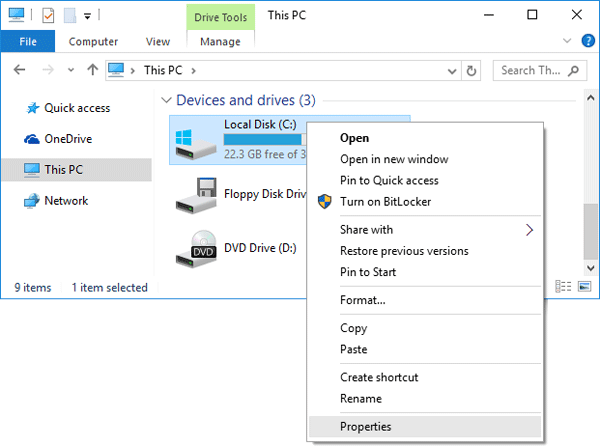 disk-properties