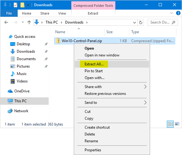 extract-shortcut-file