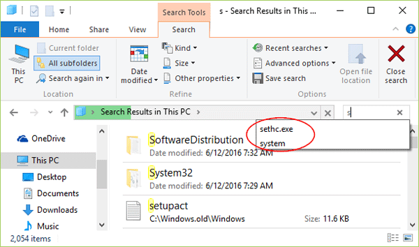 file-explorer-search-history