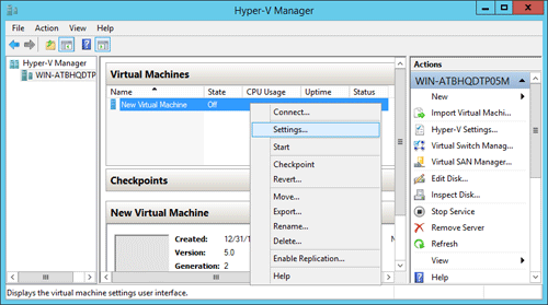 hyper-v-manager