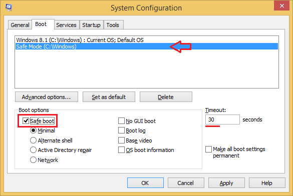 msconfig