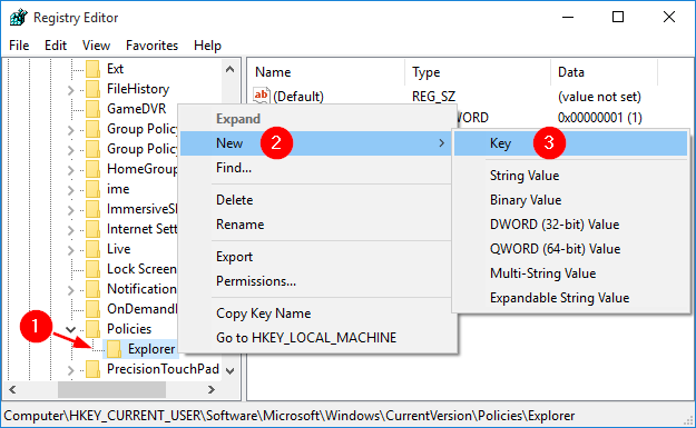 new-disallowrun-key