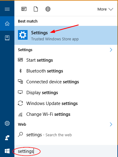 open-settings-via-cortana