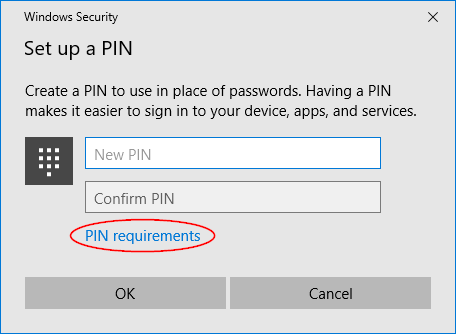 pin-requirements