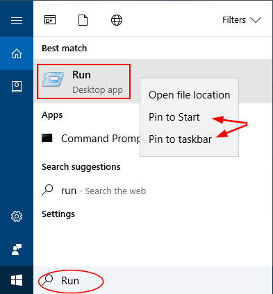 pin-run-to-start-menu-or-taskbar