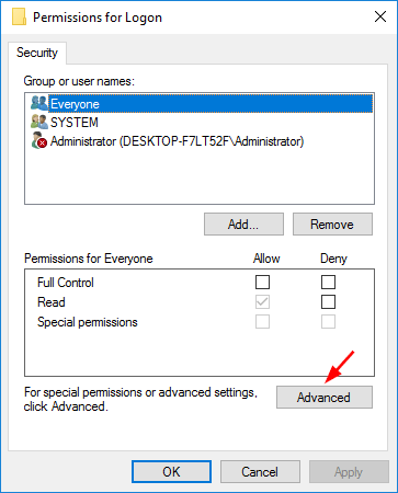 registry-key-permissons