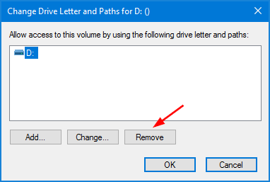 remove-drive-letter