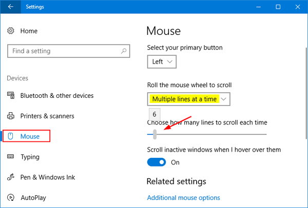 scroll-multiple-lines-at-a-time