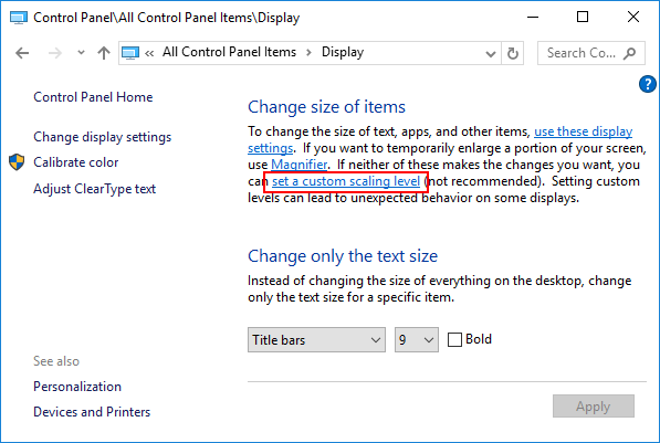 set-custom-scaling-level