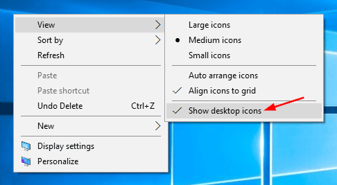 show-desktop-icons