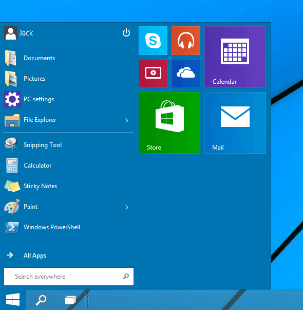 start-menu