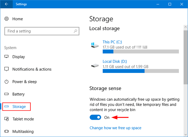storage-sense