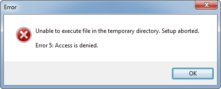 unable-execute-file