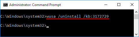 uninstall-update-via-cmd