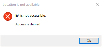 usb-access-is-denied