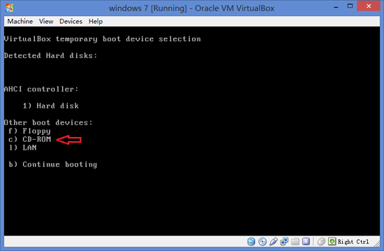 Boot From CD-ROM