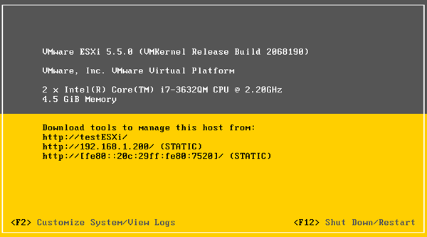 VMware ESXi