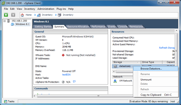 vSphere-client