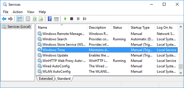 windows-time-service